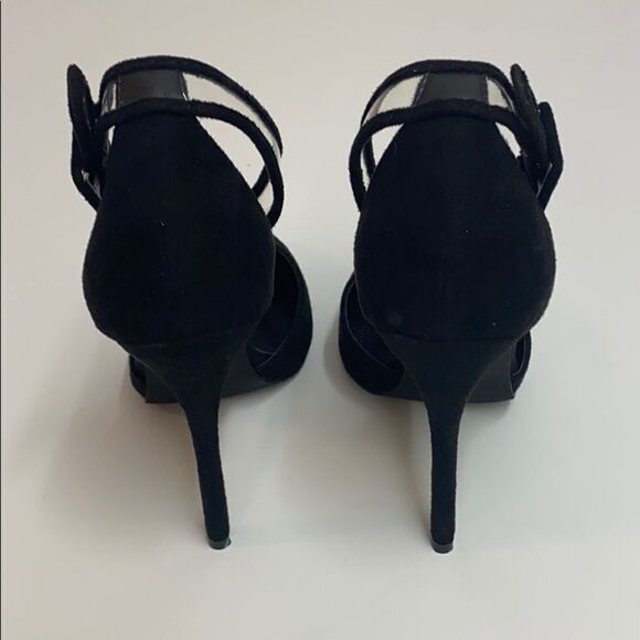 Chase & Chloe Isla Pointed Toe Ankle Strap heels A9 - Picture 5 of 6